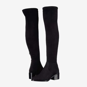 Steve Madden Georgette Over the Knee Boot Black 7.5 M,
